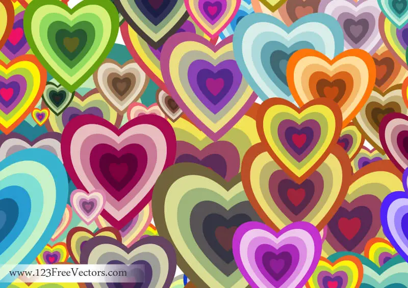 wallpapers widescreen hearts. Free vector wallpaper - Heart