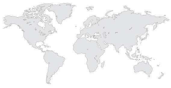 world map outline with countries. blank world map outline with