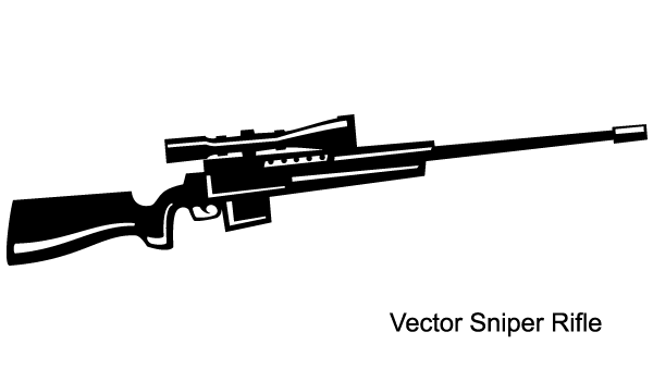 Free Sniper Rifle Vector 