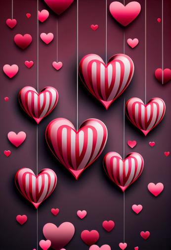 Free Valentines Day Background with Floral Heart Free Valentines Day Background with Floral Heart