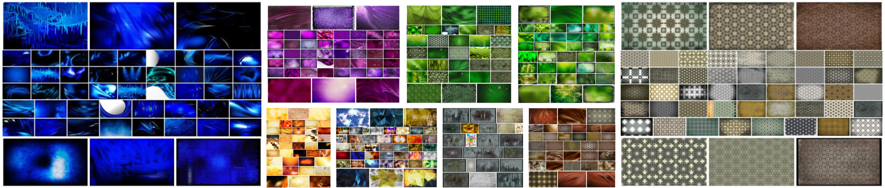Texture collection preview
