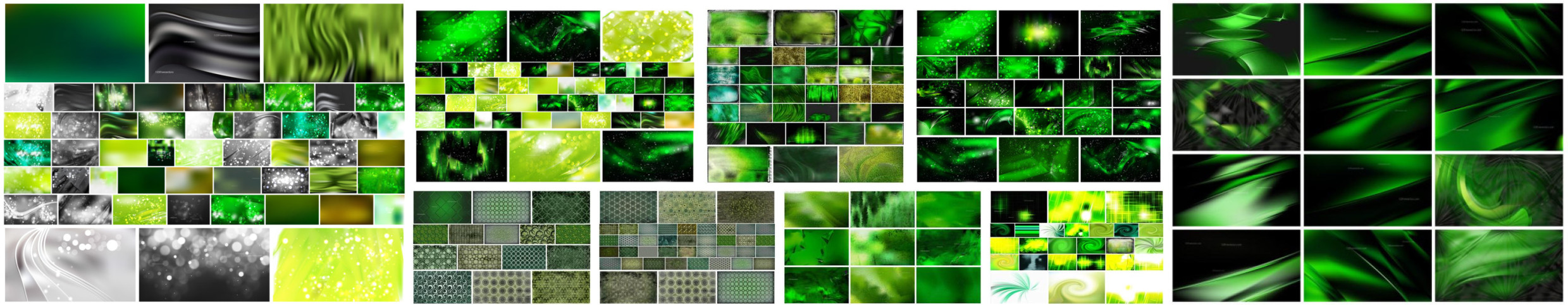 Green Background collection preview