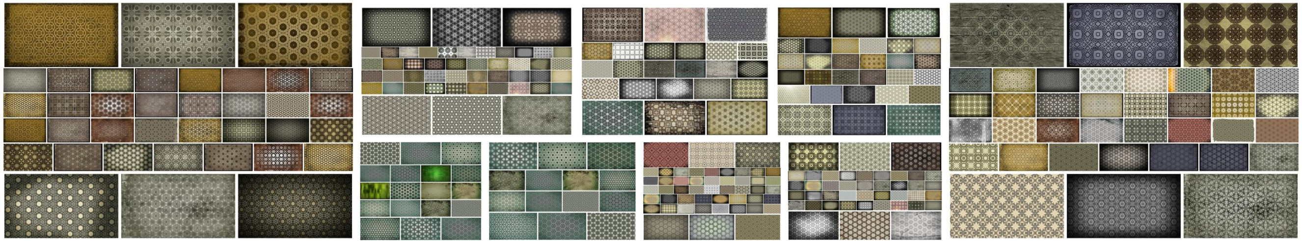 Ornamental Pattern collection preview