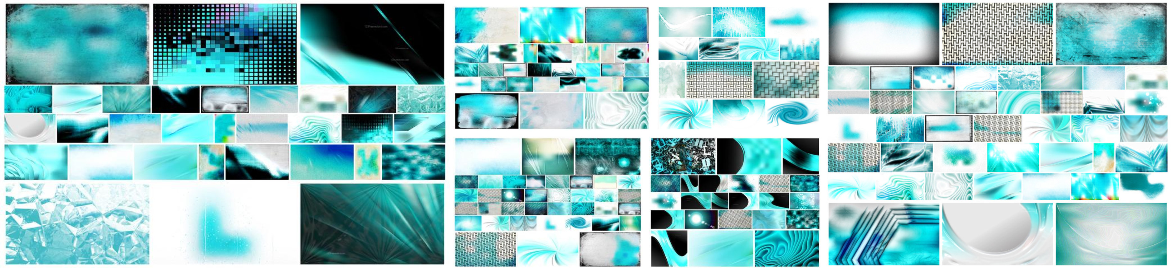 Turquoise Background collection preview