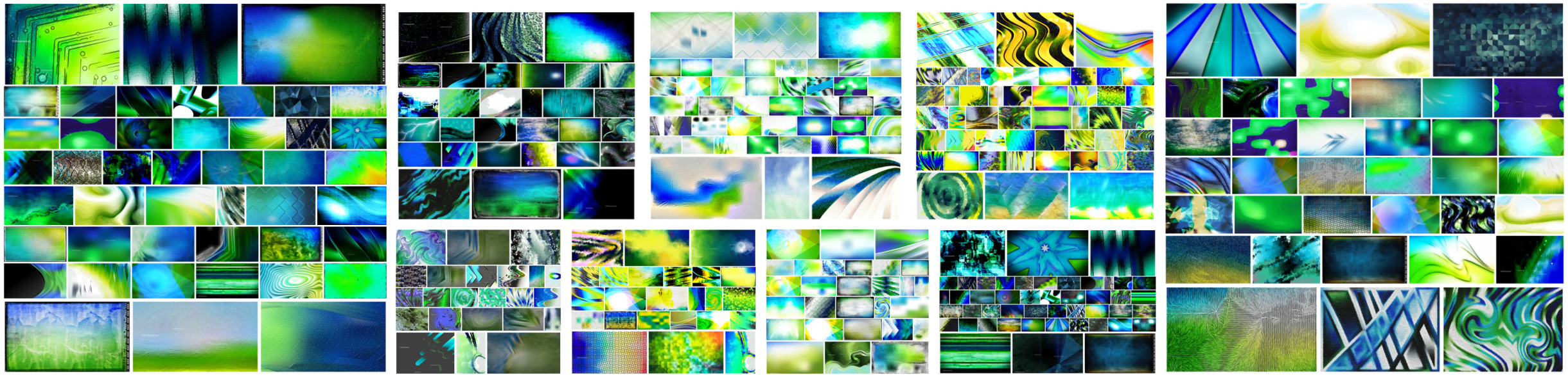 Blue and Green Background
