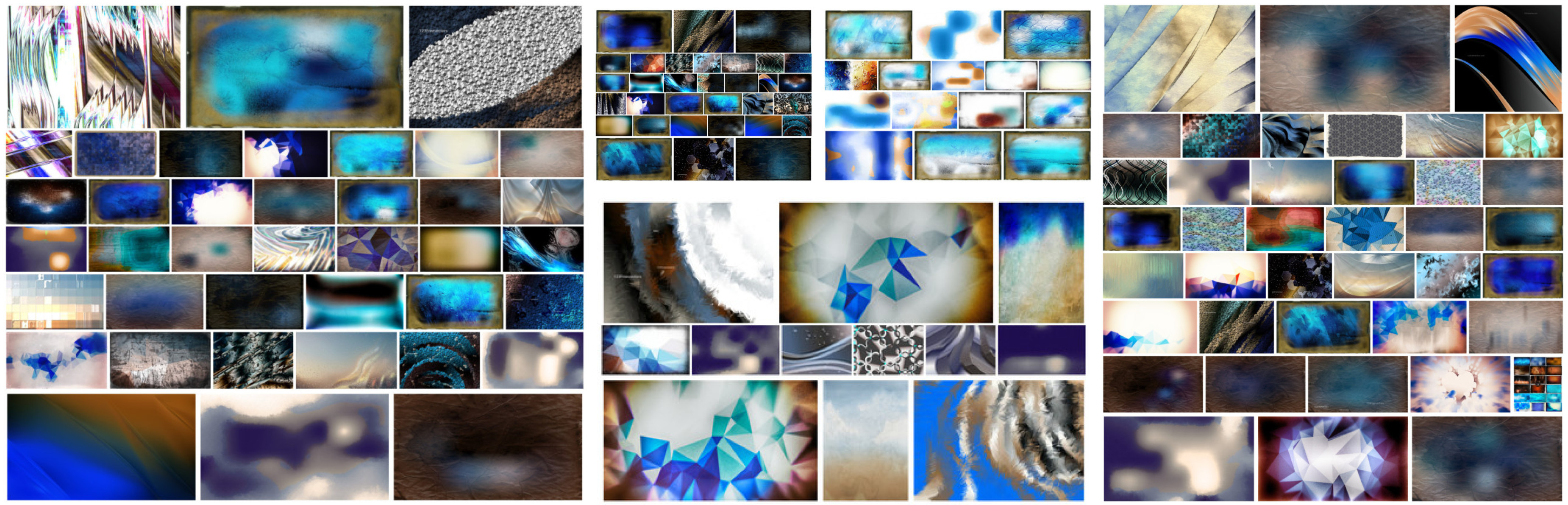 Blue and Brown Texture