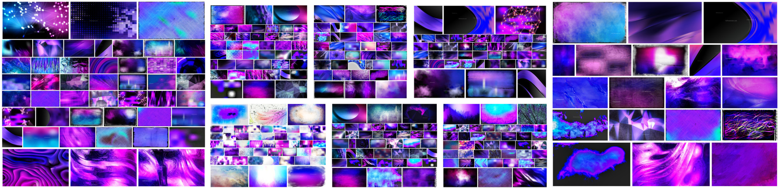 Blue and Purple Texture