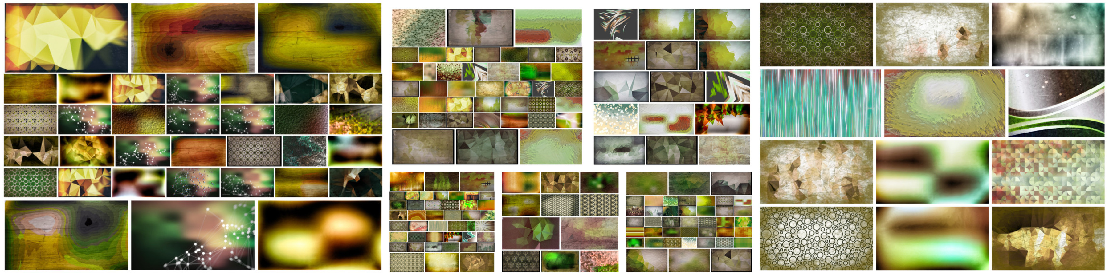 Brown and Green Texture