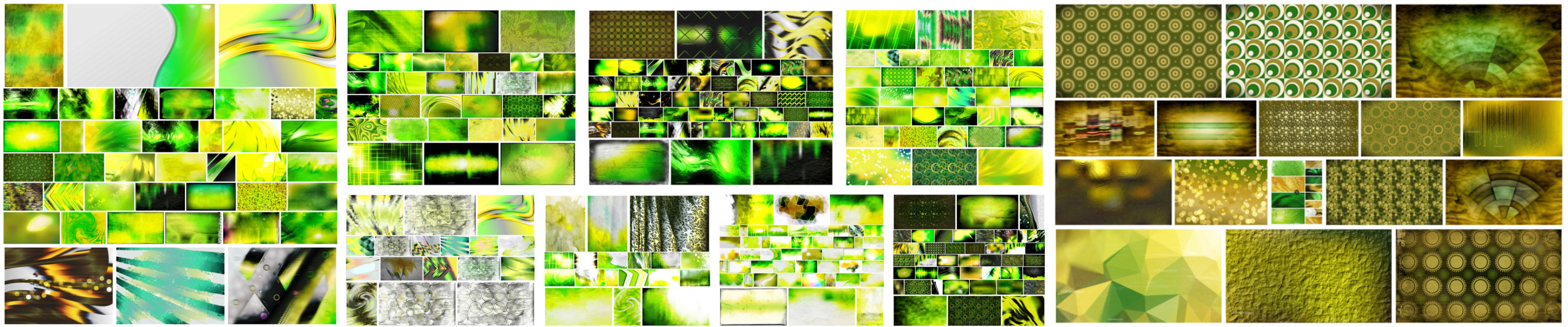 Green and Yellow Texture