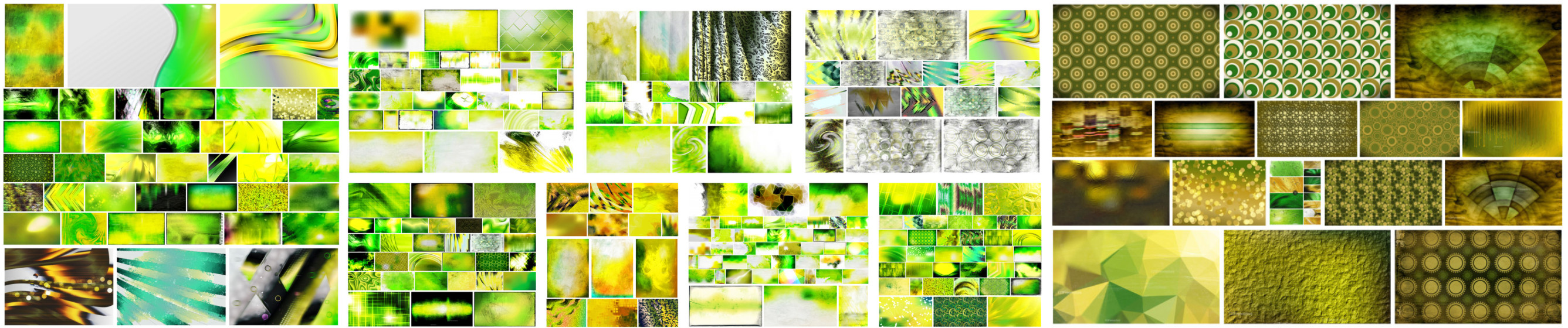Green and Yellow Background collection preview