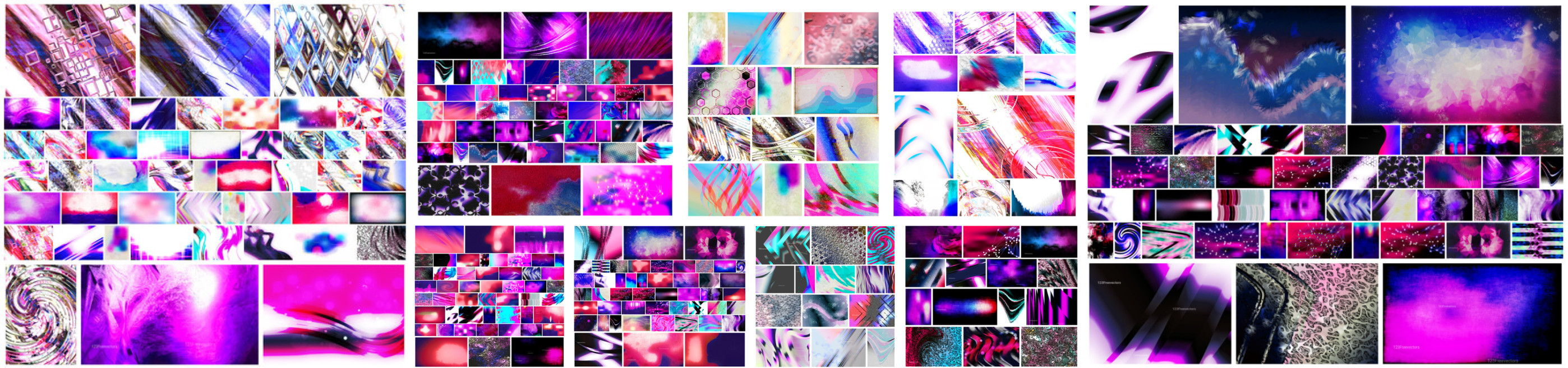 Pink and Blue Background
