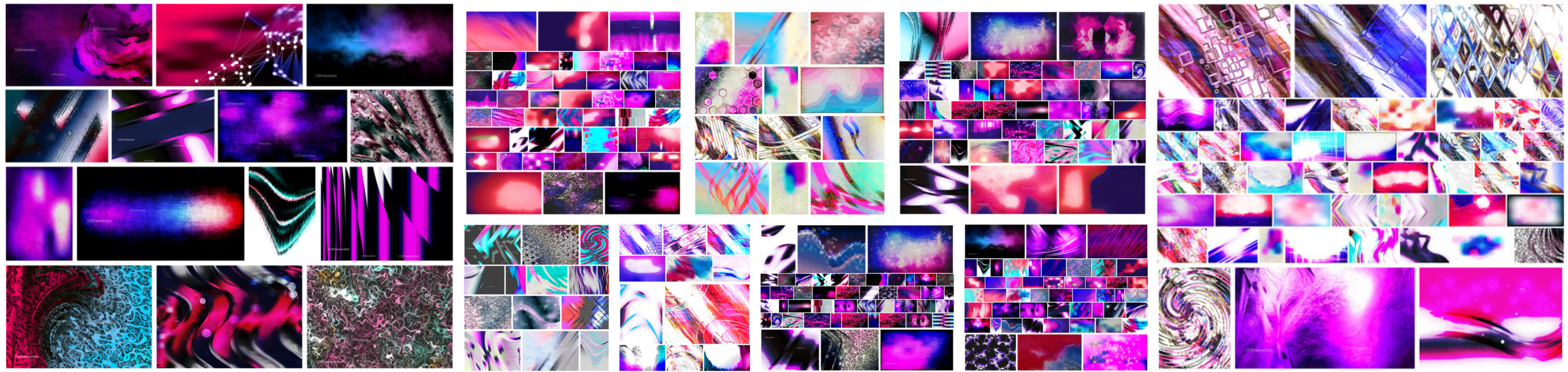 Pink and Blue Texture