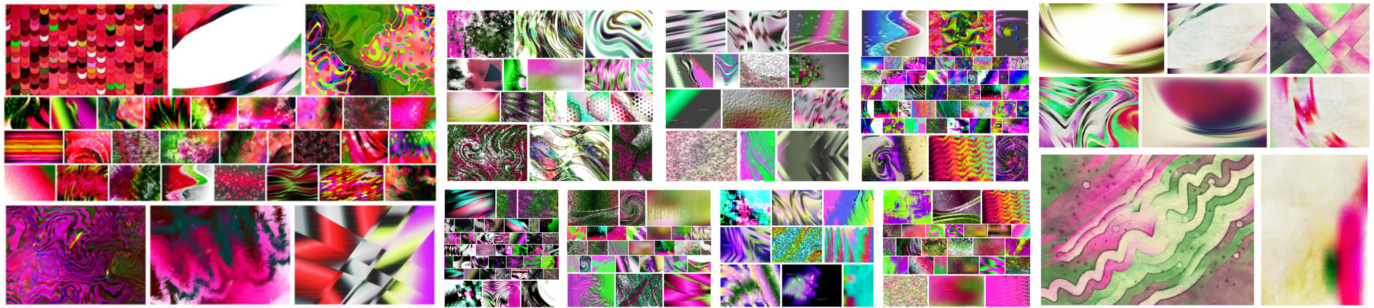 Pink and Green Background