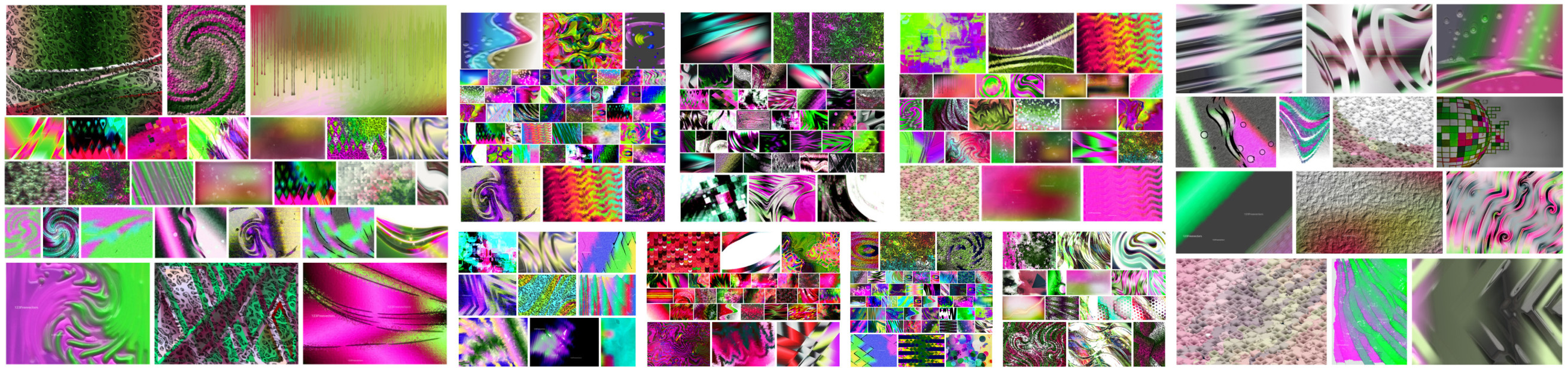 Pink and Green Texture