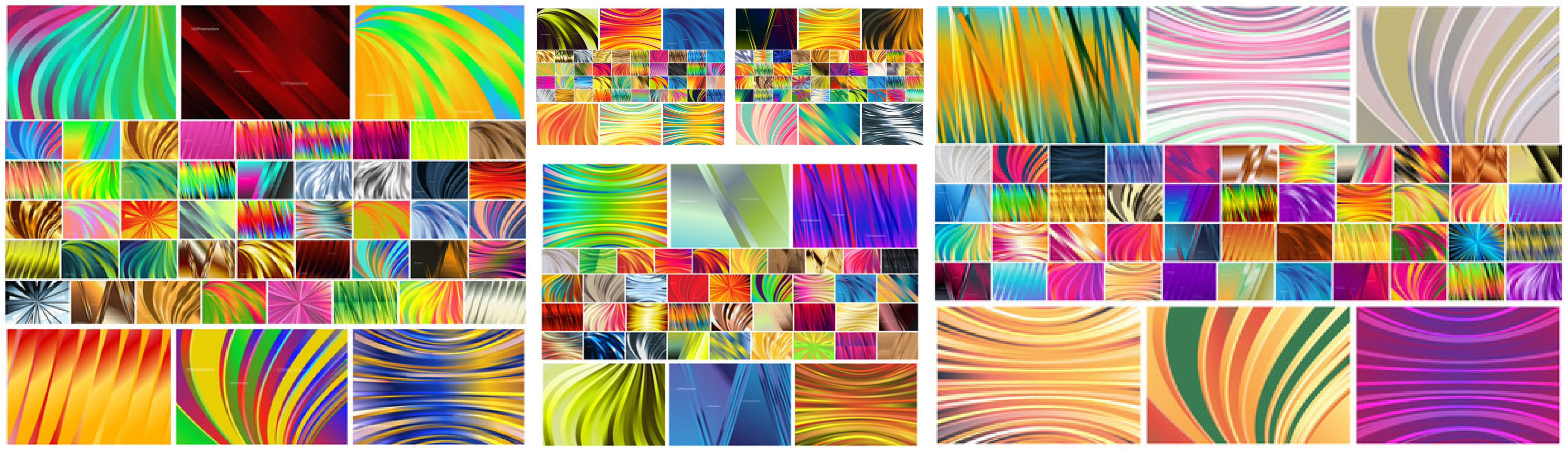 Gradient Stripes Background