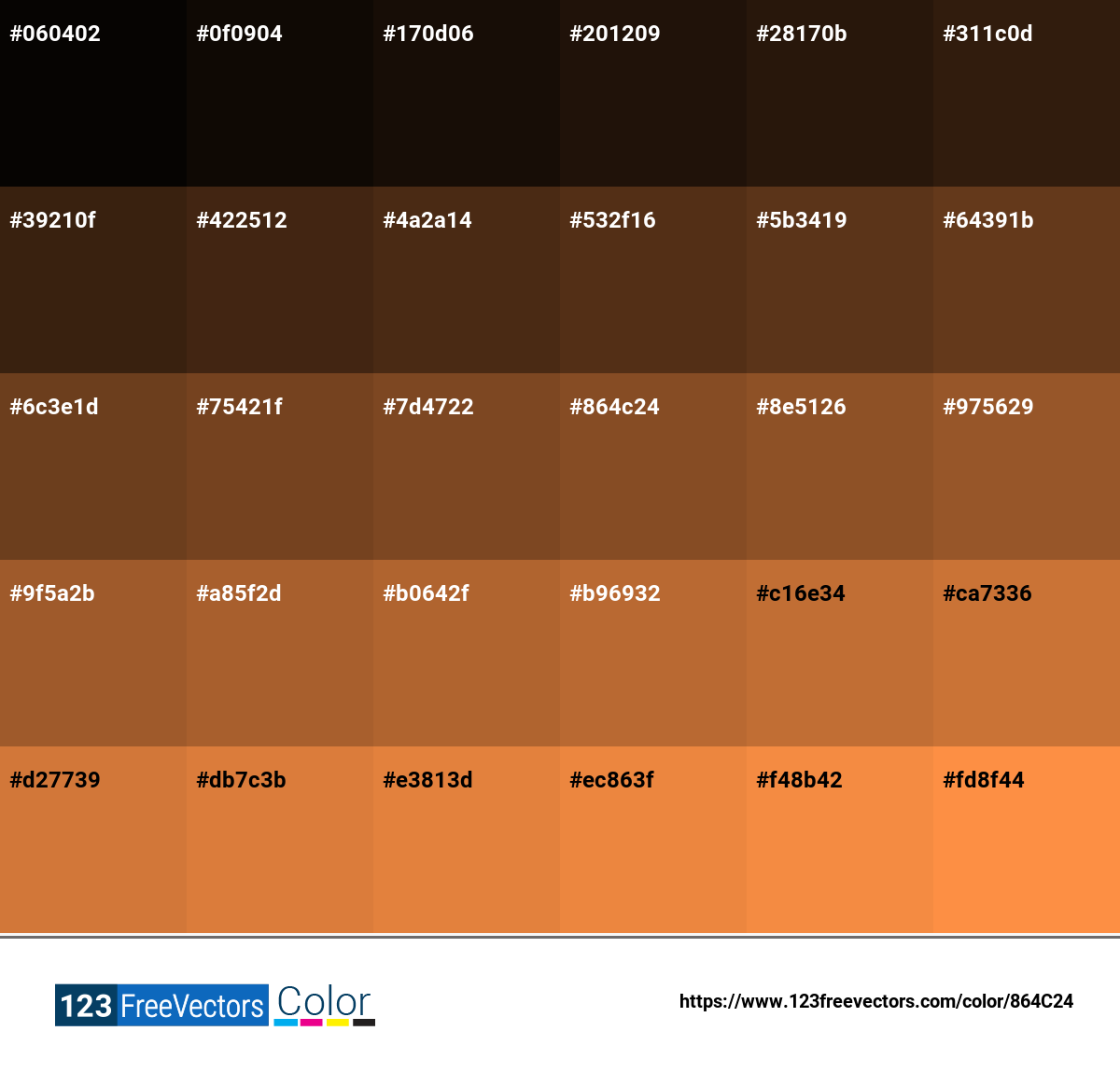 Pantone 18 1148 Tcx Caramel Café 864c24 Detailed Color