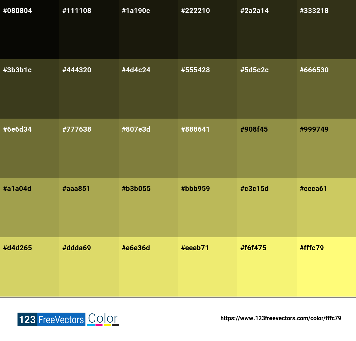 Banana | #fffc79 - Detailed Color Information and Usage