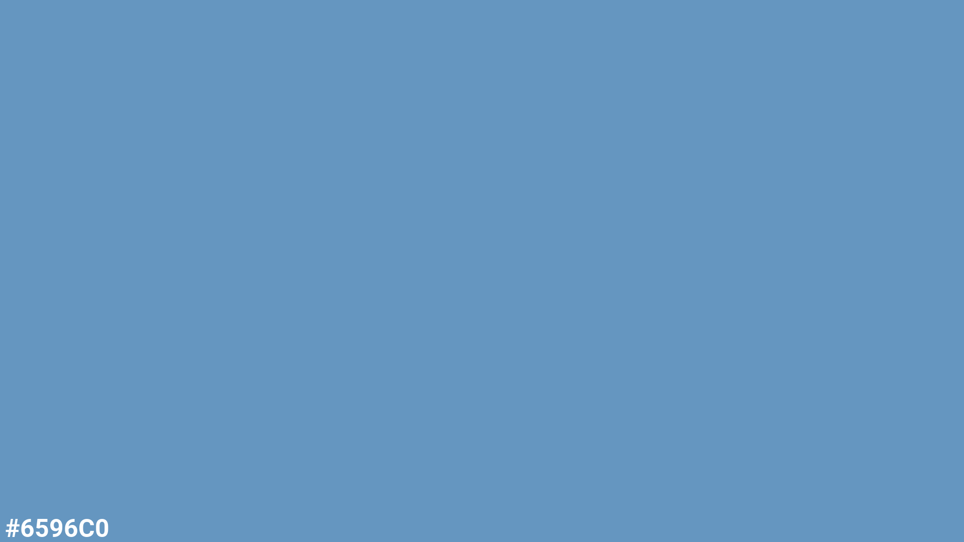 Pantone 2170 U | #6596C0 - Detailed Color Information and Usage