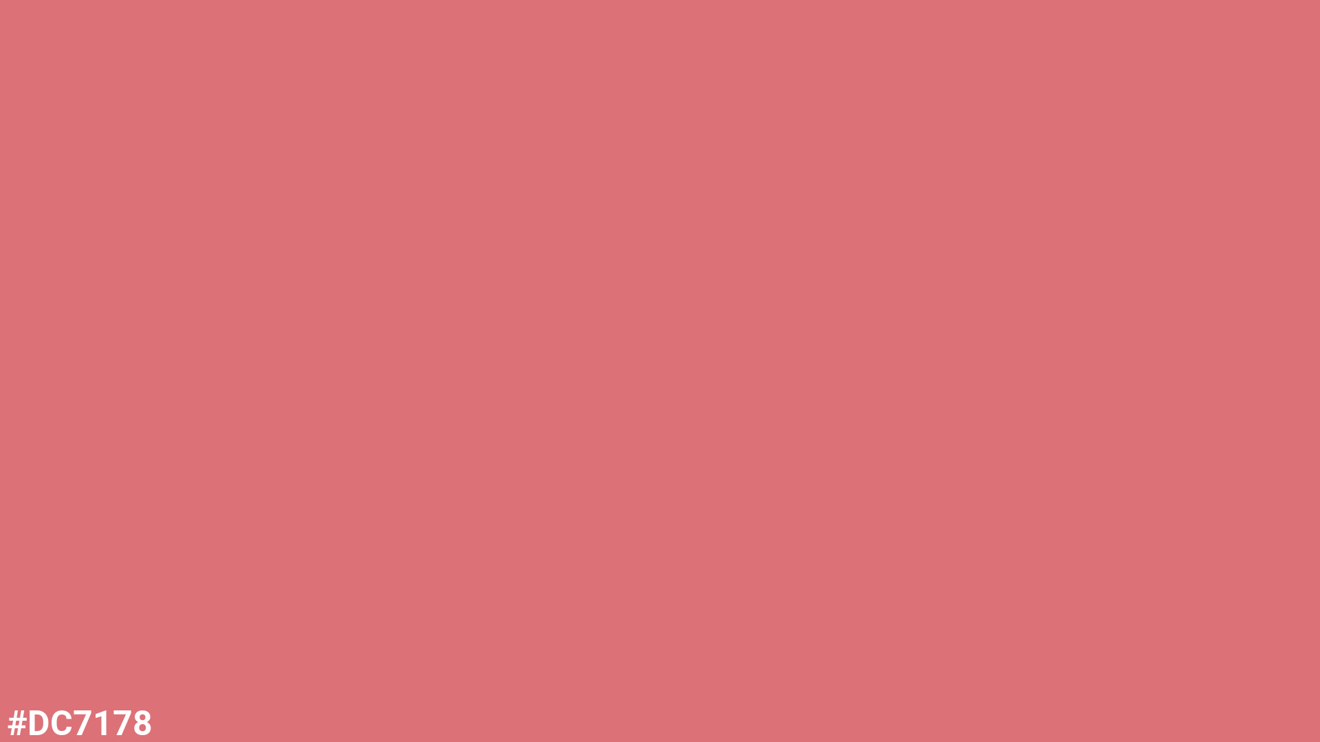 Pantone 16 1620 Tcx | Tea Rose | #dc7178 - Detailed Color