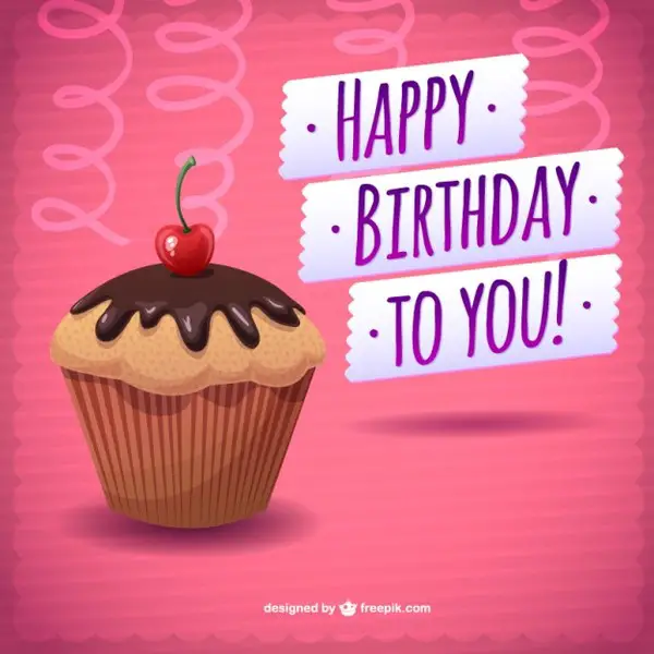 Happy Birthday Card Free Download Cake Free Vector | 123Freevectors