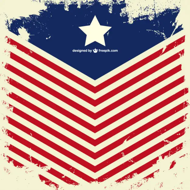 Download Usa Flag Grunge Design Free Vector