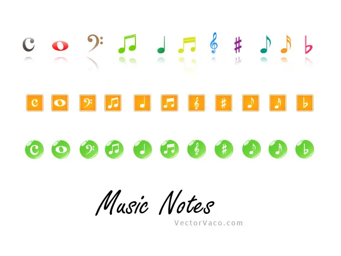 vector free download music notes - photo #19