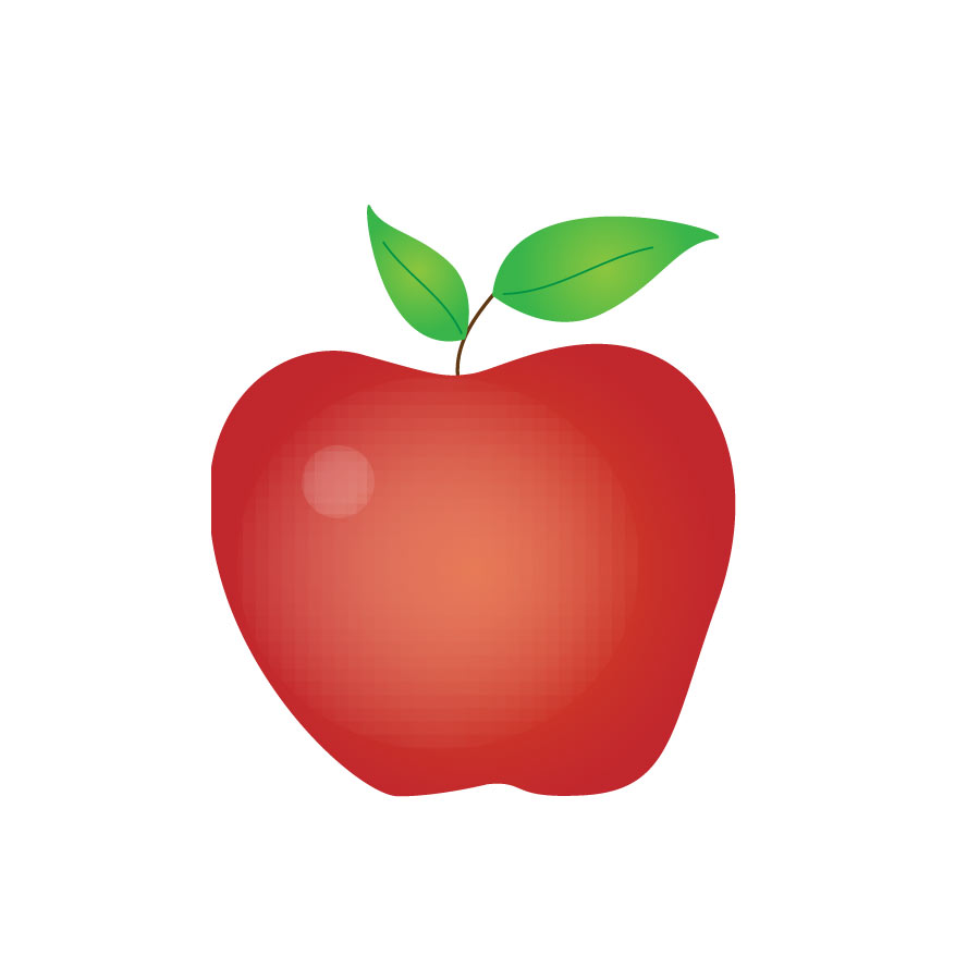 free apple vector clipart - photo #23