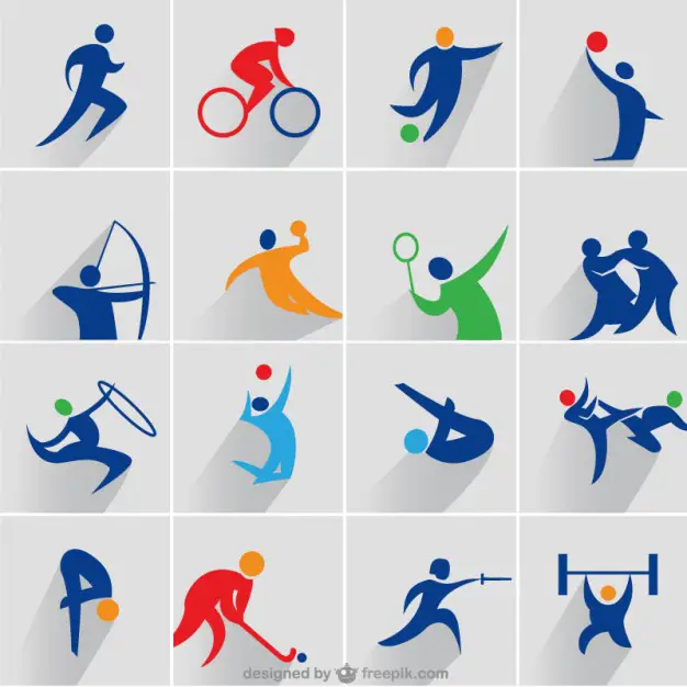 Sports Icons Free Vector