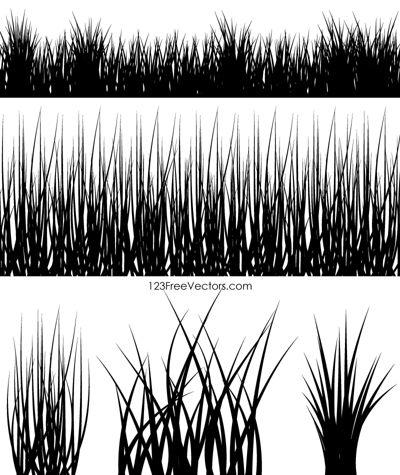 Download Silhouette Grass Vector