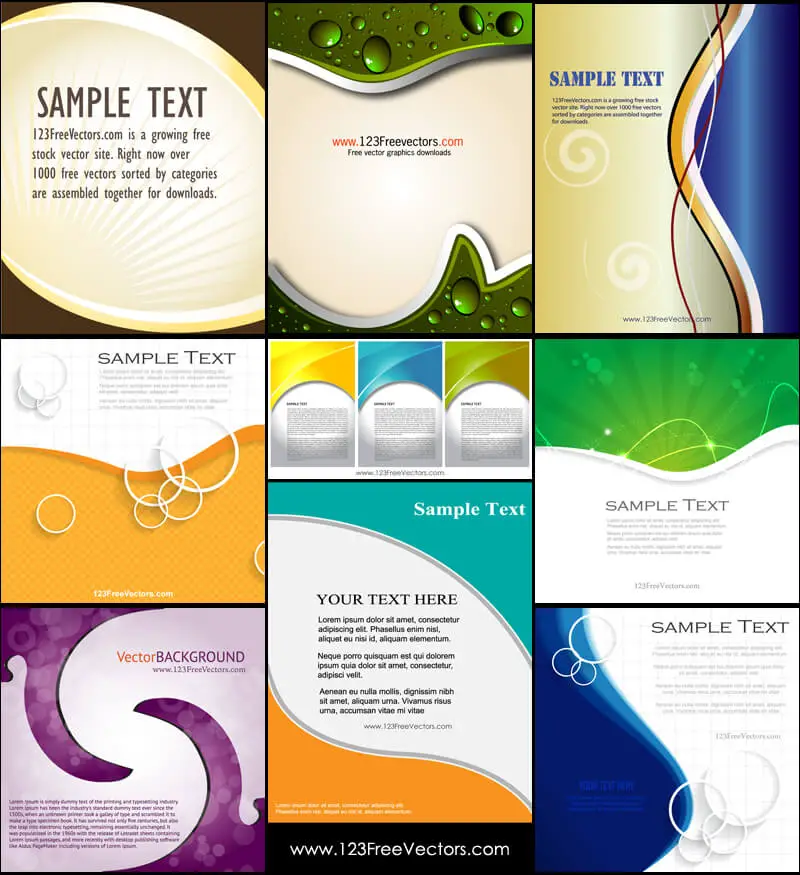 vector free download template - photo #48