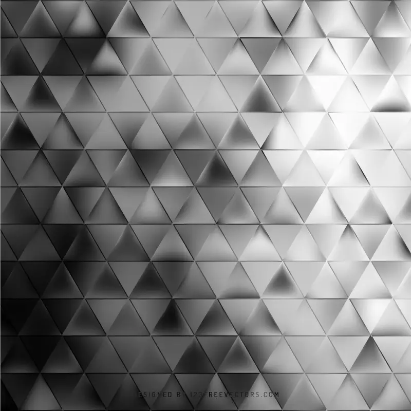 Black and Gray Triangle Vector Background | 123Freevectors