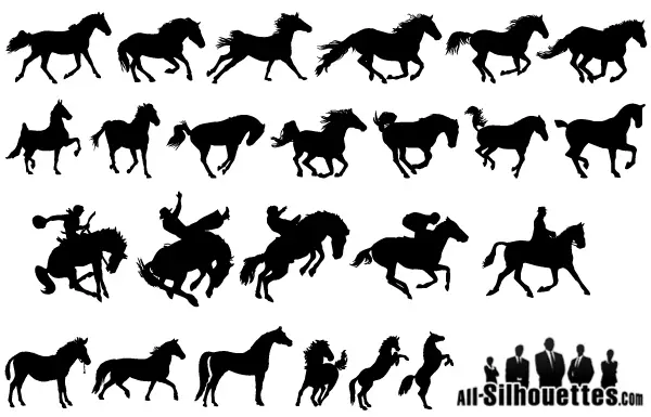 free vector clipart horse - photo #20