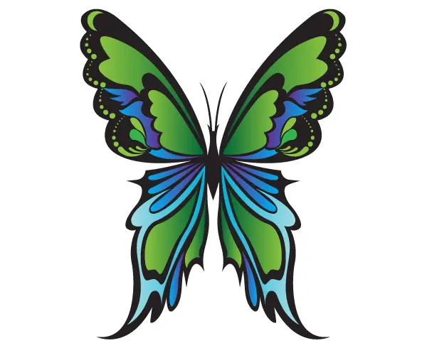 free butterfly vector clip art - photo #35