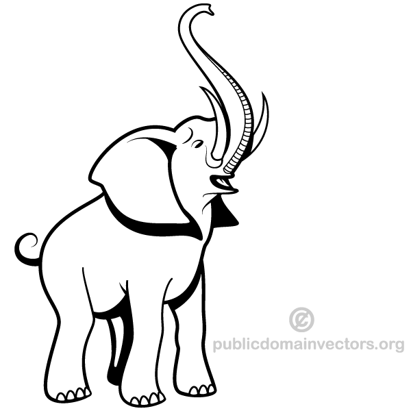 free vector baby elephant clipart - photo #49