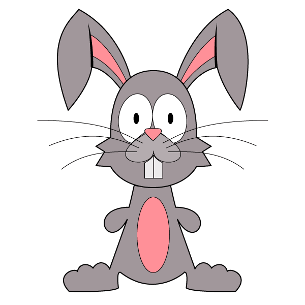 free animated rabbit clipart - photo #41