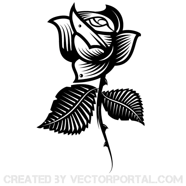 clipart rose noire - photo #25