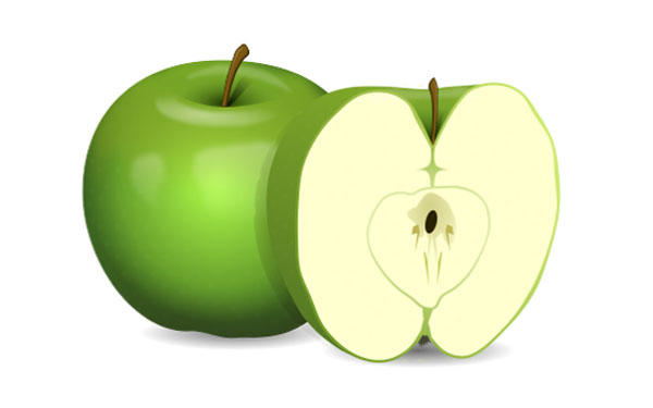 free clipart green apple - photo #15