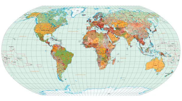 clipart world map countries - photo #27