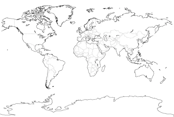 Image Result For Globe Map With Countries