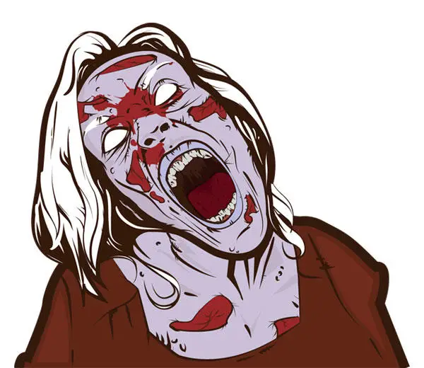 zombie eps clipart - photo #1