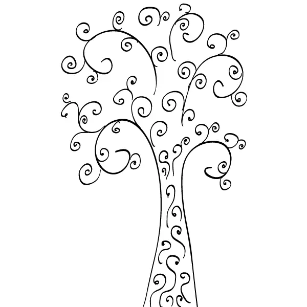 free black and white nature clipart - photo #42