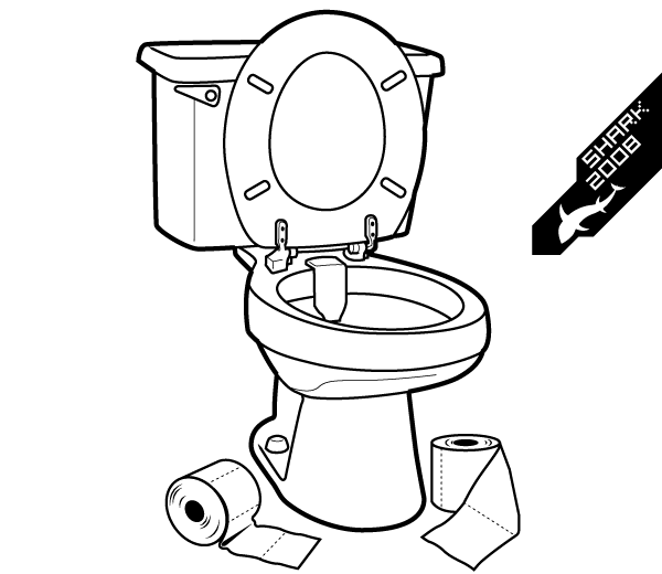 Toilet Vector Illustration | 123Freevectors