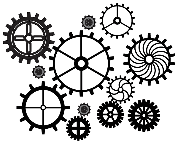 Free Gears Vector Art