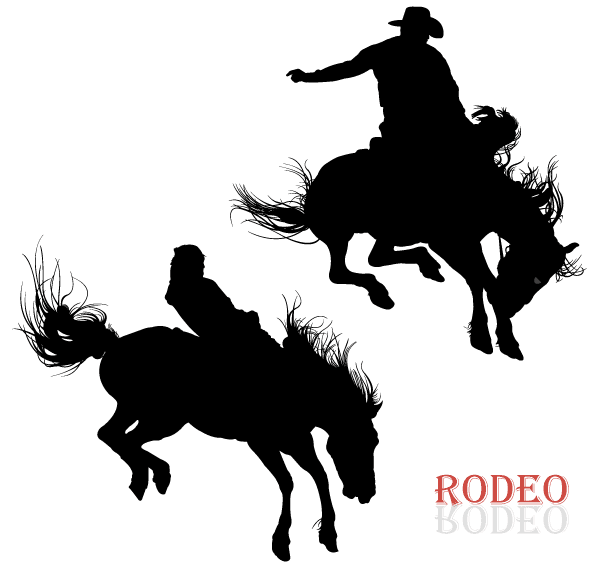 vintage rodeo clipart - photo #29