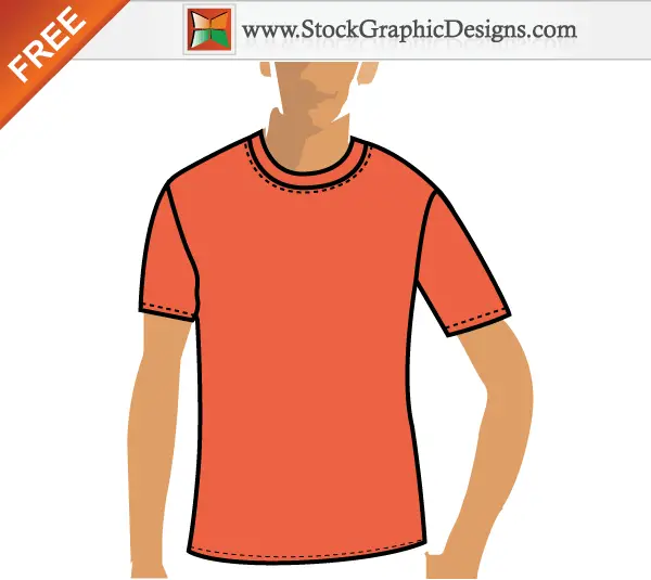 orange t shirt clipart - photo #12