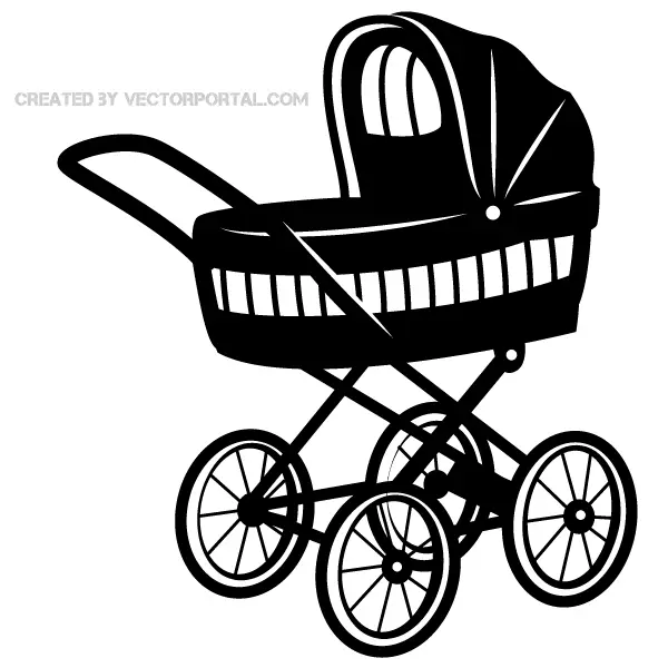 free clip art baby stroller - photo #19