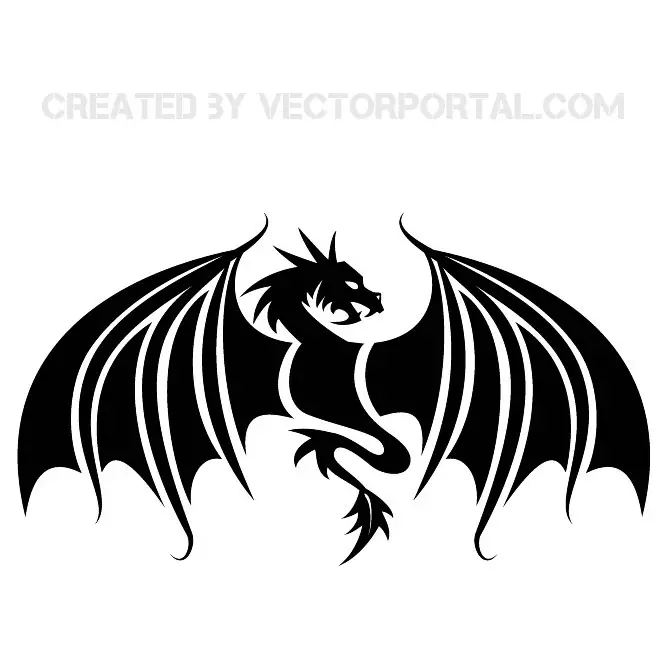 Dragon Graphics Free Vector | 123Freevectors