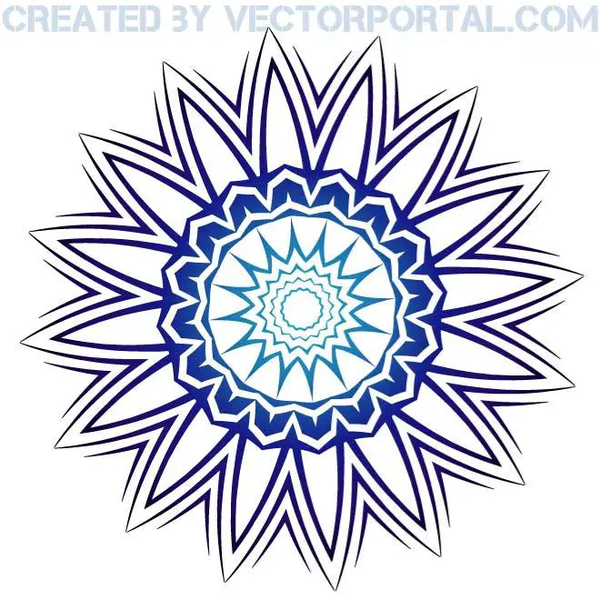 clipart flower shape - photo #40