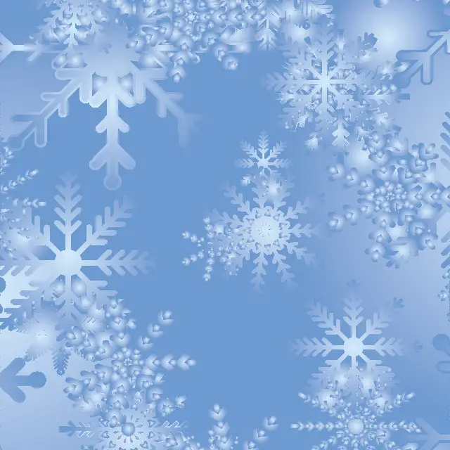 Light Blue Christmas Background Free Vector
