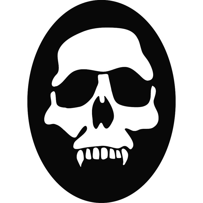 Skull of Death Free Vector | 123Freevectors